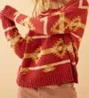 Myra Bag Women's Karlie Kay Sweater In Red In Red