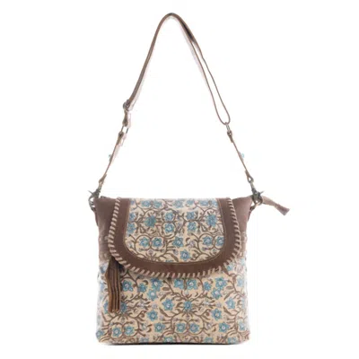 Myra Bag Women's San Ysidro Falls Shoulder Bag In Beige