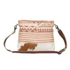 Myra Bags Women's Mini Crossbody Bag In Crimson Shades In Multi