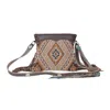 Myra Bags Women's Psychedelic Tones Shoulder Bag In Multi In Multi