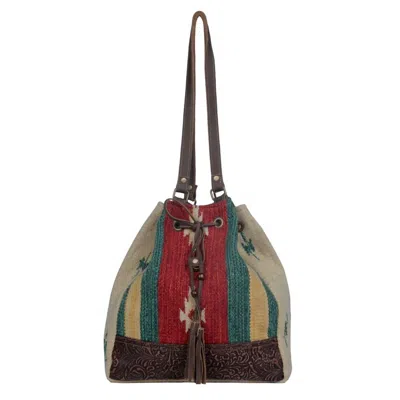 Myra Bags Women's Radiant Bucket Bag In Red