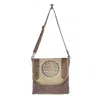Myra Bags Women's Vintage Kobicha Shoulder Bag In Brown In Brown