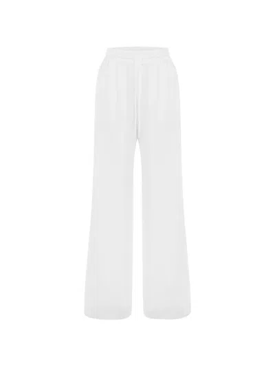 Myra Swim Dalton Drawstring Trousers In White