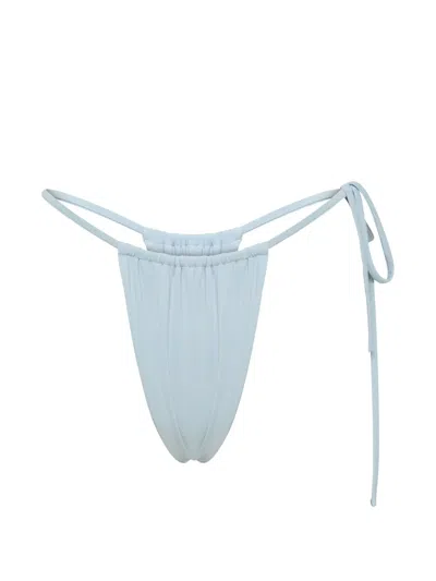 Myra Swim Kyle Side-tie Bikini Bottoms In Blue