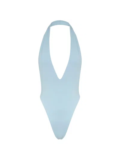 Myra Swim Ralph Halterneck Swimsuit In Blue