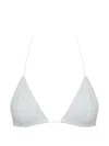 Myra Swim Sofia Triangle Bikini Top In White