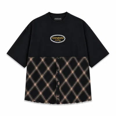 Mysimplicated Men's Black ® Atelier Hybrid Shirt