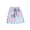 Mysimplicated Men's Pink / Purple / Blue Bermuda Shorts In Blue And Purple - Recycled Fabric In Blue/pink/purple