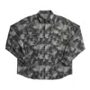 Mysimplicated Men's Grey Camo Denim Jacket In Gray
