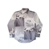 Mysimplicated Men's Long Sleeve Shirt In Grey - Recycled Fabric In Grey