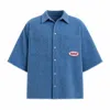 Mysimplicated Men's ® Blue Collar Shirt In Blue