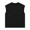 Mysimplicated Men's ® Oversized Black Sleeveless Tee In Black
