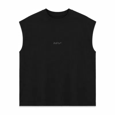 Mysimplicated Men's ® Oversized Black Sleeveless Tee