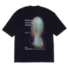 Mysimplicated Men's Oversized Black T-shirt Existence In Black