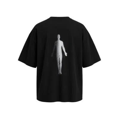 Mysimplicated Men's Oversized Black T-shirt With Spirit Design