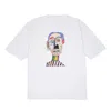 Mysimplicated Men's Oversized White T-shirt With Clown Design In White