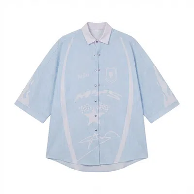 Mysimplicated Men's Pop Cola Blue Shirt M