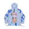 Mysimplicated Men's Water Repellent Windbreaker Blue Design In Blue