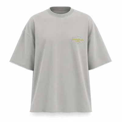 Mysimplicated Men's Reality Grey Oversized T-shirt