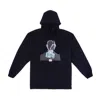 MYSIMPLICATED OVERSIZED HOODIE IN BLACK WITH HUMAN-UNIVERSE DESIGN