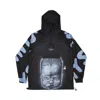 Mysimplicated Women's Blue / Black Water Repellent Windbreaker Inner Child Design W In Black/blue