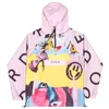 Mysimplicated Women's Yellow / Orange / Pink Water Repellent Windbreaker Pink Design W In Blue/yellow/orange
