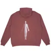Mysimplicated Women's Brown / Neutrals Cotton Hoodie In Bordeaux With Spirit Design W In Brown