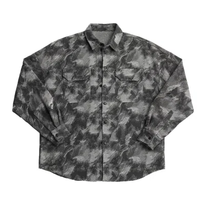 Mysimplicated Women's Grey Camo Denim Jacket W