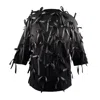 Mysimplicated Women's Oversized Black Ribbons T-shirt / Dress In Black