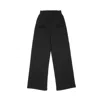Mysimplicated Women's Patched Black Cotton Straight Pants In Black