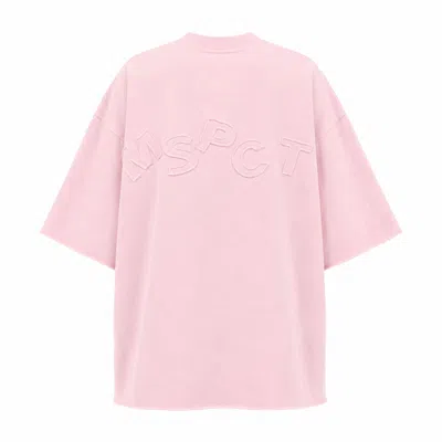Mysimplicated Women's Pink Mspct Patch Tee Faded Rose W