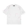 Mysimplicated Women's Pink / Purple / White Oversized White T-shirt / Dress With Pink Ribbons In Pink/purple/white