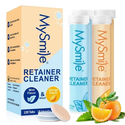 Mysmile Denture Cleaning Tablets - Mix (mint & Orange)