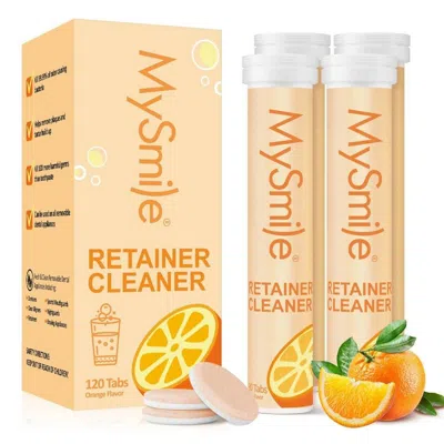 Mysmile Denture Cleaning Tablets - Orange