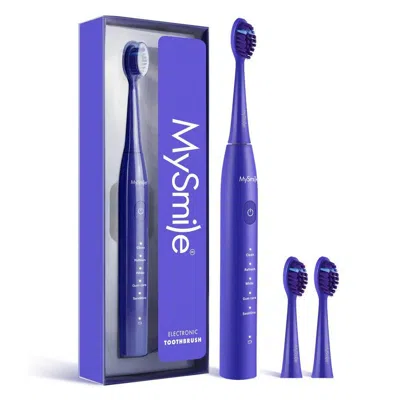 Mysmile Dy156 Essential Electric Toothbrush With 5 Modes - Blue