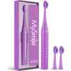 Mysmile Dy156 Essential Electric Toothbrush With 5 Modes In Purple