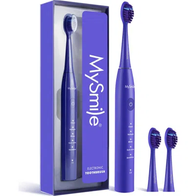 Mysmile Dy156 Essential Electric Toothbrush With 5 Modes In Blue