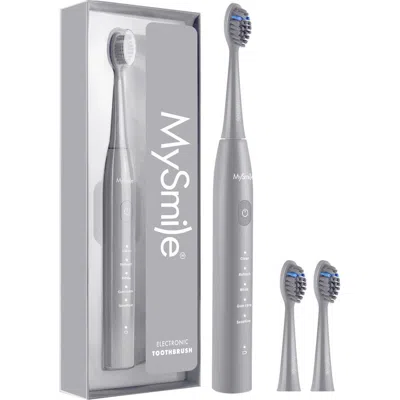 Mysmile Dy156 Essential Electric Toothbrush With 5 Modes In Gray