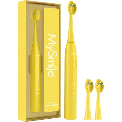 Mysmile Dy156 Essential Electric Toothbrush With 5 Modes In Yellow