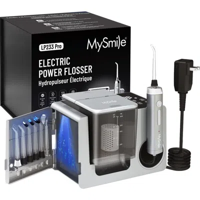 Mysmile Lp233 Pro Uvc Sterilizable Countertop Water Flossers For Teeth 800ml With A Water Filter 3 M