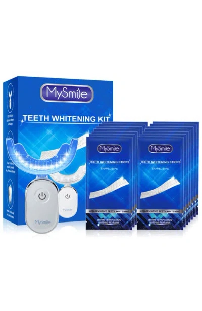 Mysmile Teeth Whitening Strips With 28 Led Light, 10 Min Fast Whitening, 14 Treatments