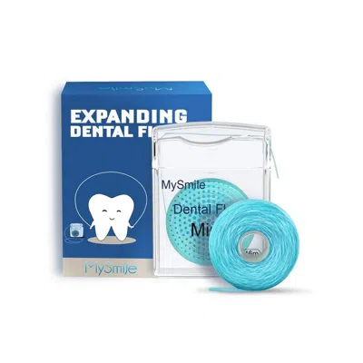 Mysmile Woven Dental Floss With Coconut Oil, Mint Flavor, 50 Yards - 2 Pack