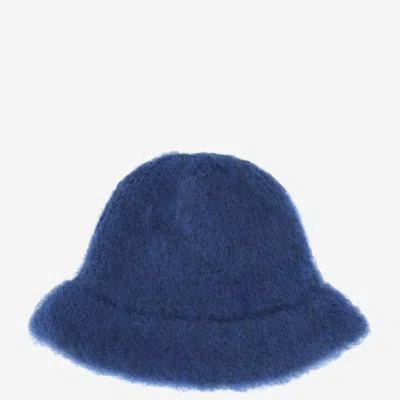 Myssy Ulappa Finnshep Wool Bucket Hat In Navy