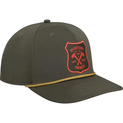 Mystery Ranch Men's  Fire Shield Adjustable Hat In Green