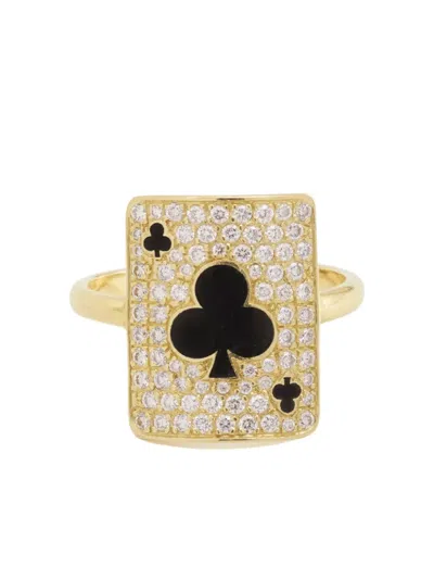 MYSTERYJOY 18K YELLOW GOLD HARMONIE DIAMOND RING