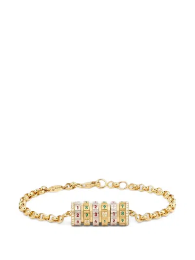 Mysteryjoy Secret Diamond Bracelet In Gold