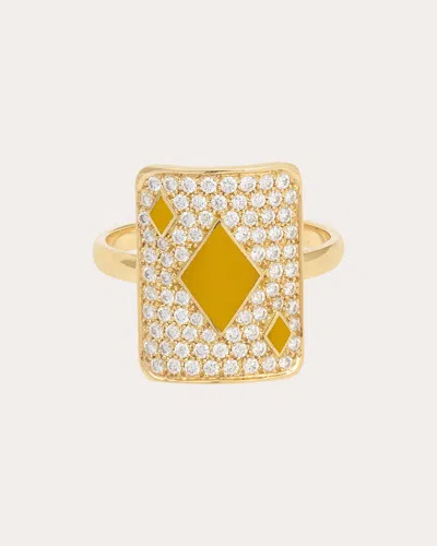 Mysteryjoy Women's 18k Gold Honneur Pinky Ring