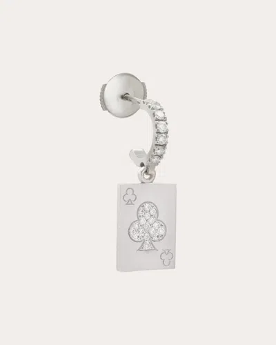 MYSTERYJOY WOMEN'S HARMONIE 18K GOLD AND LAB-GROWN DIAMOND SINGLE EARRING