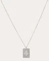 MYSTERYJOY WOMEN'S 18K WHITE GOLD HARMONIE CHARMS PENDANT NECKLACE 18K GOLD