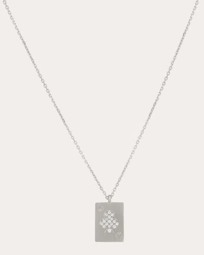 Mysteryjoy Women's 18k White Gold Harmonie Charms Pendant Necklace 18k Gold In Silver